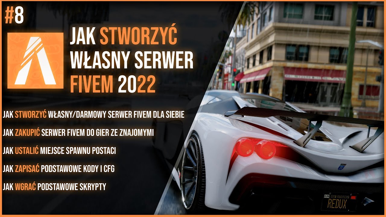 Jak stworzyć własny serwer Fivem? / Jak wgrać skrypty/mody do Fivem'a | Zaktualizowany film