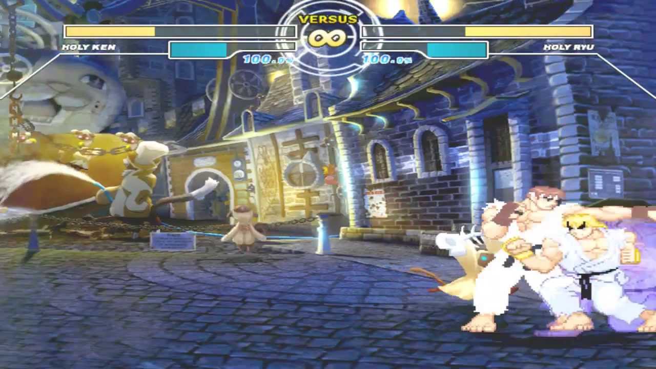 MUGEN - Holy Ken vs. Holy Ryu