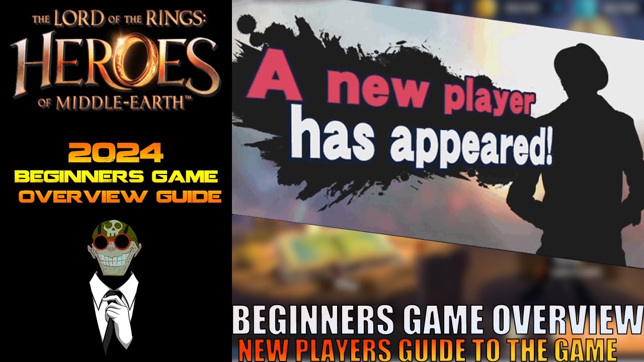LoTR: HoME New Player Beginners Game Overview Guide!