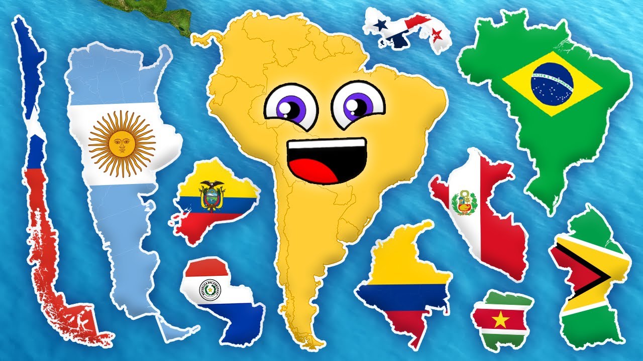 Countries and Capital Cities of South America & The World!