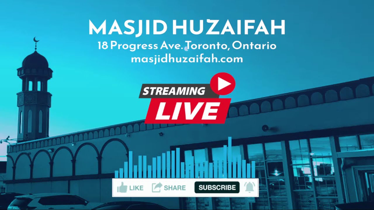 Masjid Huzaifah Live