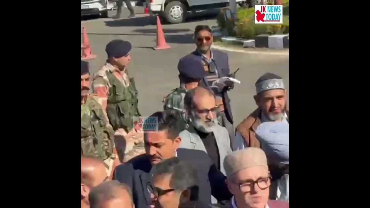 Omar arrives to present budget in the Assembly | JK News Today