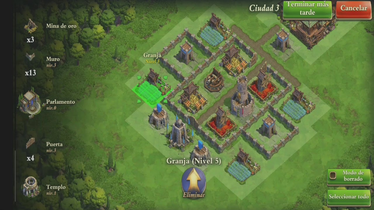 DomiNations: Diseño de aldea edad de hierro 2020