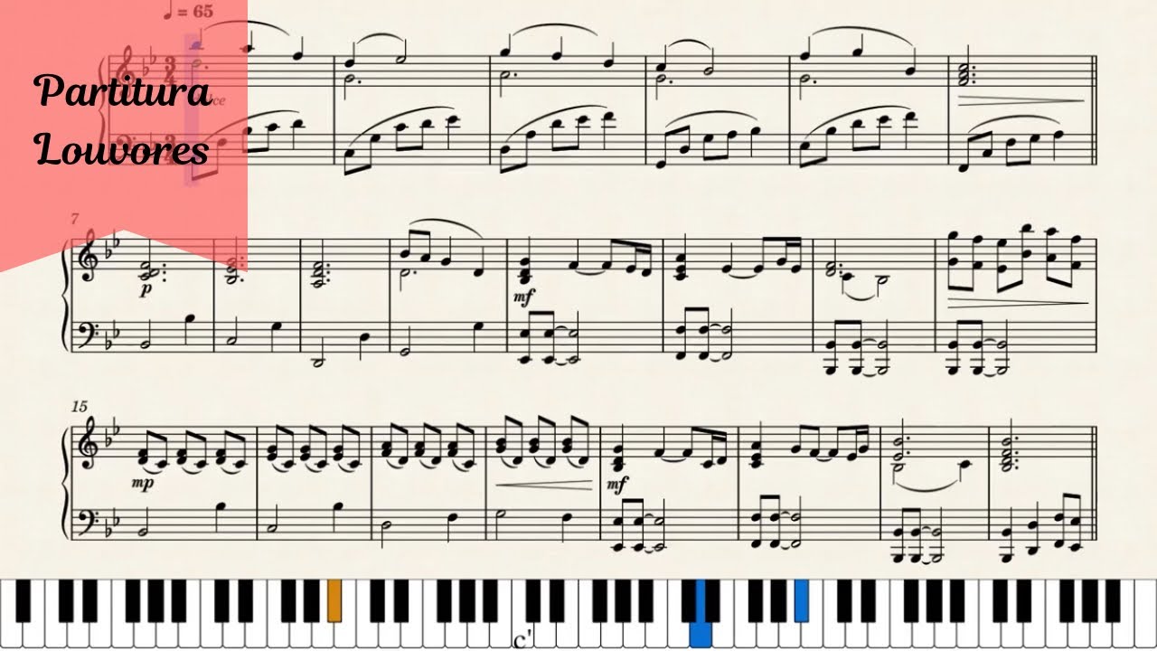 Abba Pai - Partitura Piano