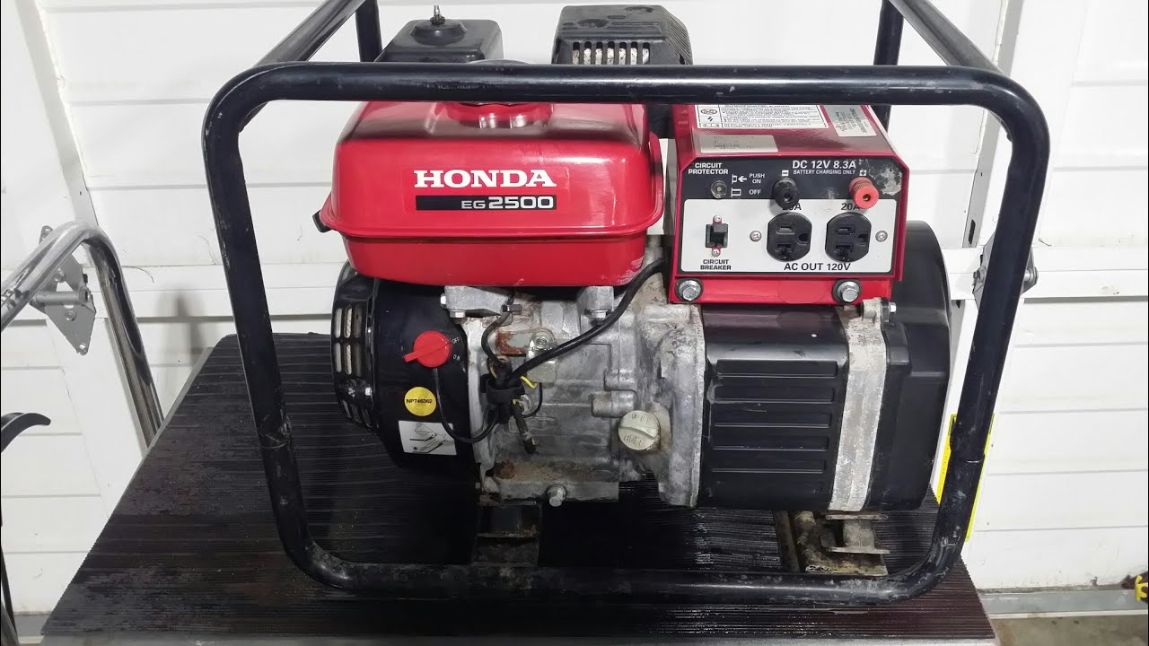 Экспресс-опрос! Вы только что купили генератор Honda, который хранился в сарае 4 года... Что вы б...