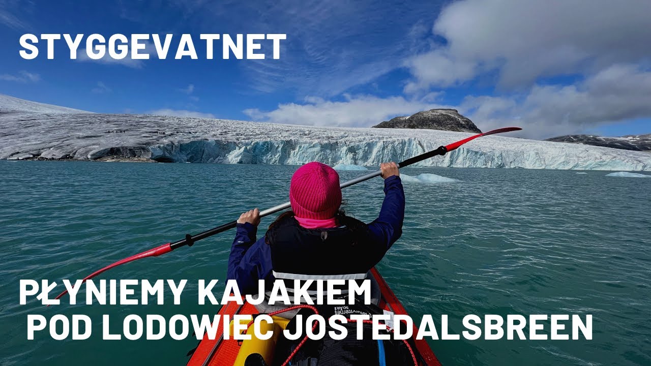 Styggevatnet oraz lodowiec Jostedalsbreen.
