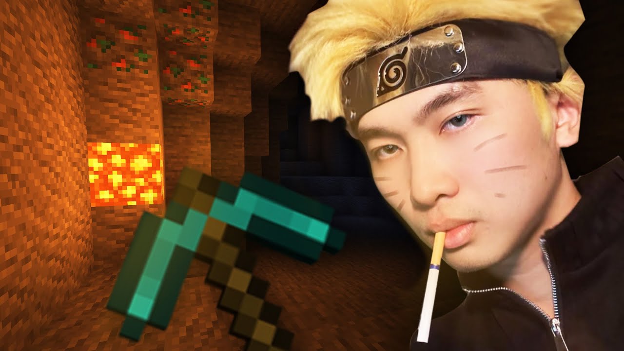 Naruto Trần chơi Minecraft w/ Hạt Nhài Team
