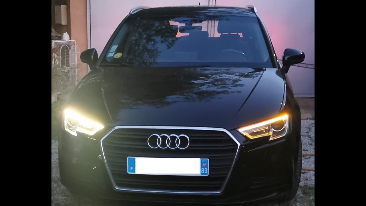 Tuto réparation phare AUDI A3 A4 8V de 2012 à 2020 module LED qui jaunit