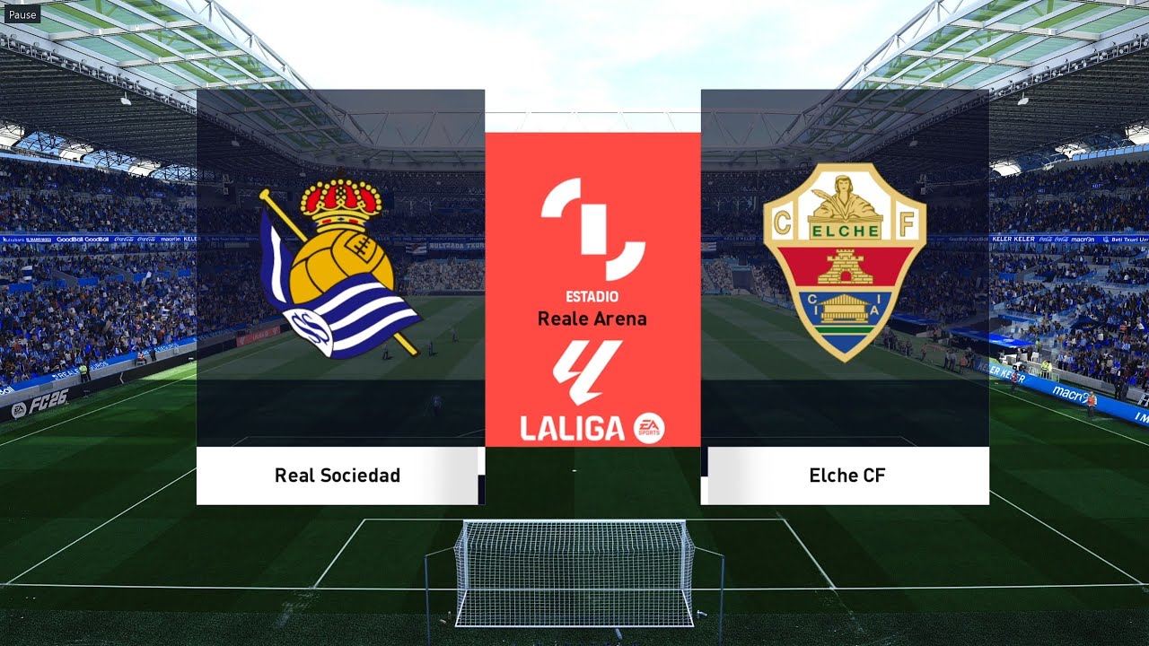Real Sociedad vs Elche : LALIGA 2025/26