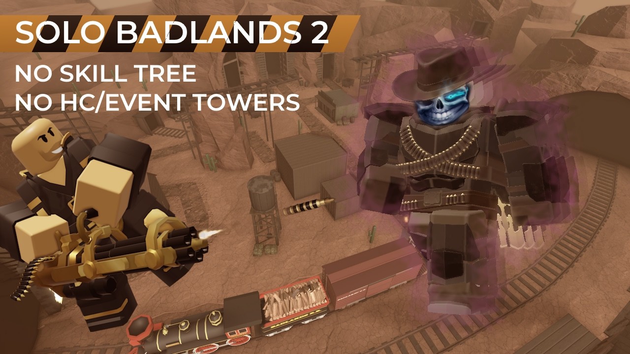 Tds Solo Badlands no skill tree