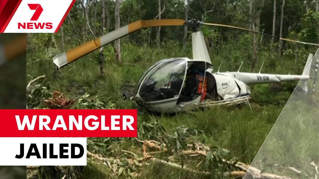 Outback wrangler Matt Wright sentenced to jail over deadly 2022 chopper crash | 7NEWS