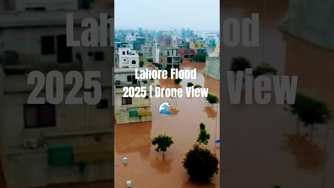 Safarnama Umar | Ravi River Flood 2025 &ndash; Park View Lahore Drone Clip