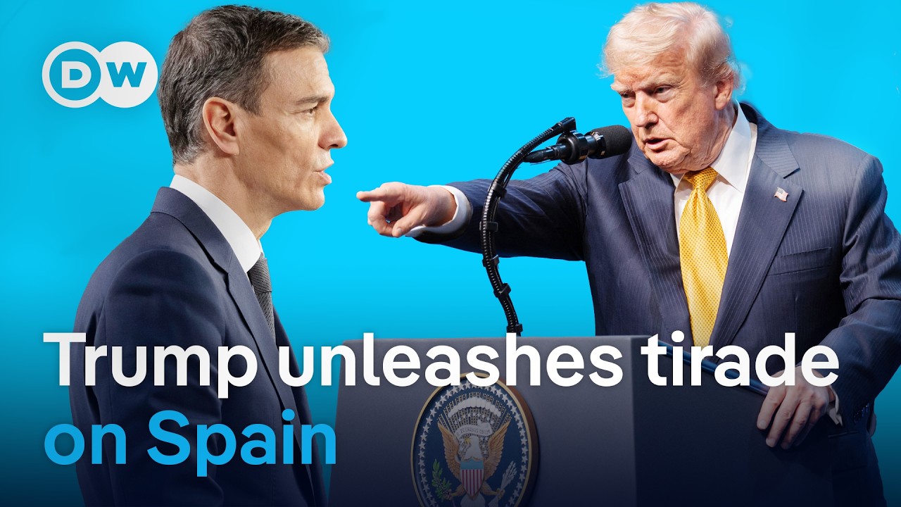US President threatens to end all trade with Spain | DW News