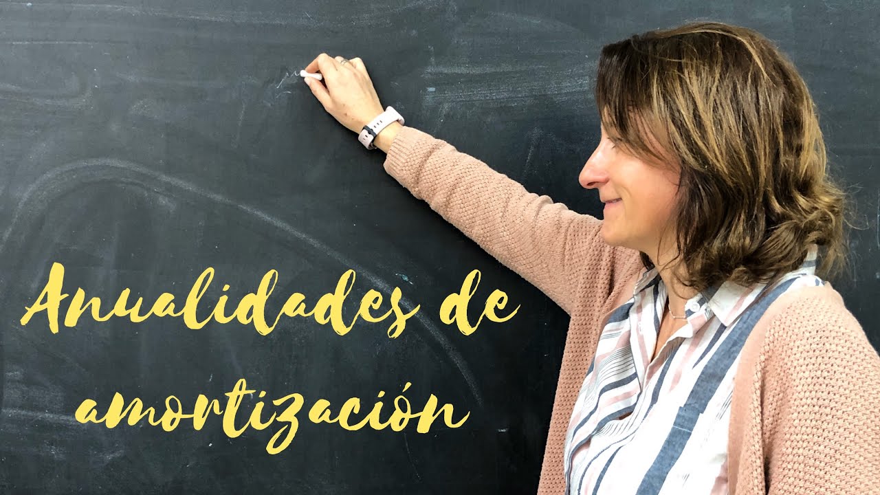 ANUALIDADES DE AMORTIZACI&Oacute;N. 1&deg; BACHILLERATO