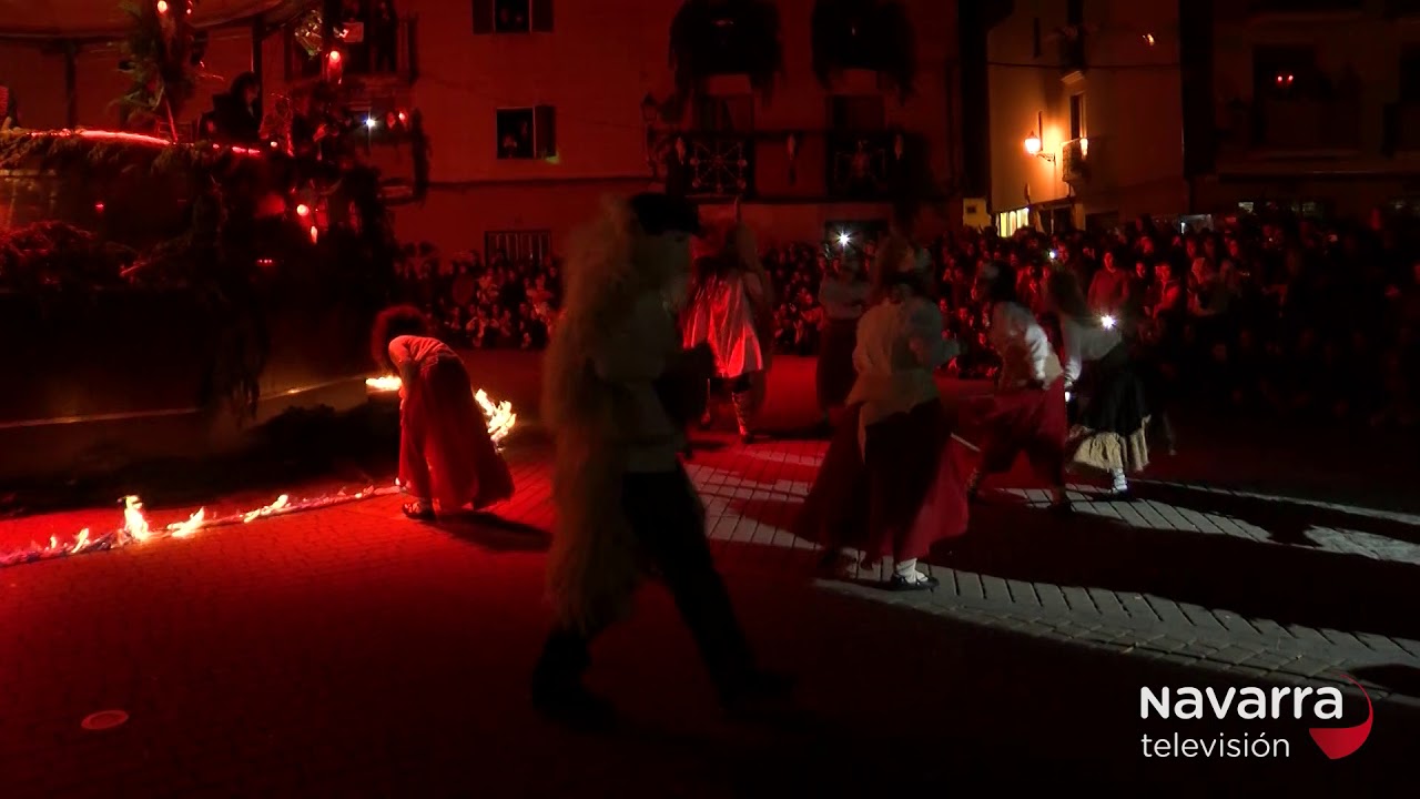 Momentos mágicos en la noche de carnaval de Alsasua