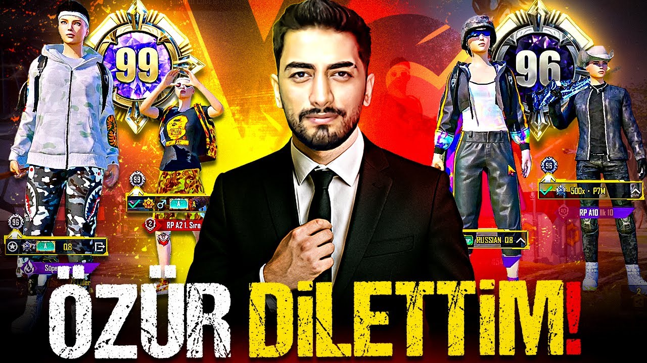 Q8 ve A’YI ÇAĞIRDIM! BEKLENEN KAPIŞMADA ÖZÜR DİLETTİM! | PUBG Mobile