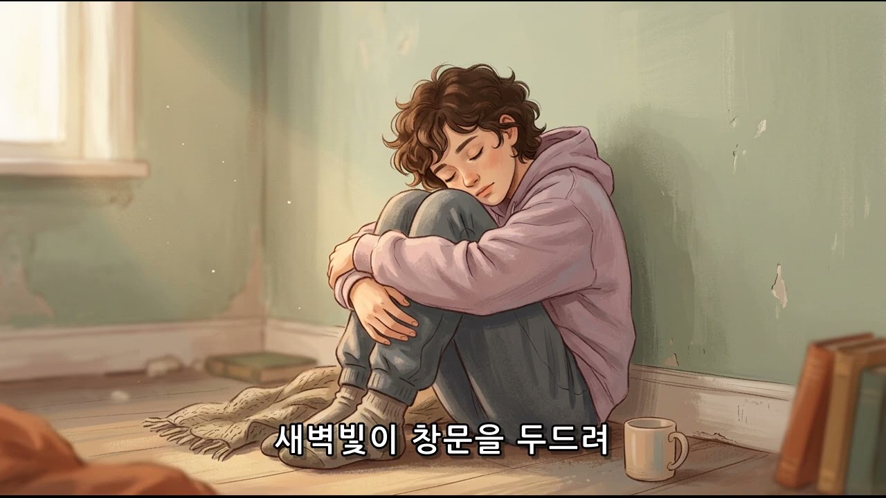 #괜찮아오늘도 #가사영상 #힐링음악 #위로노래 #syncedlyrics