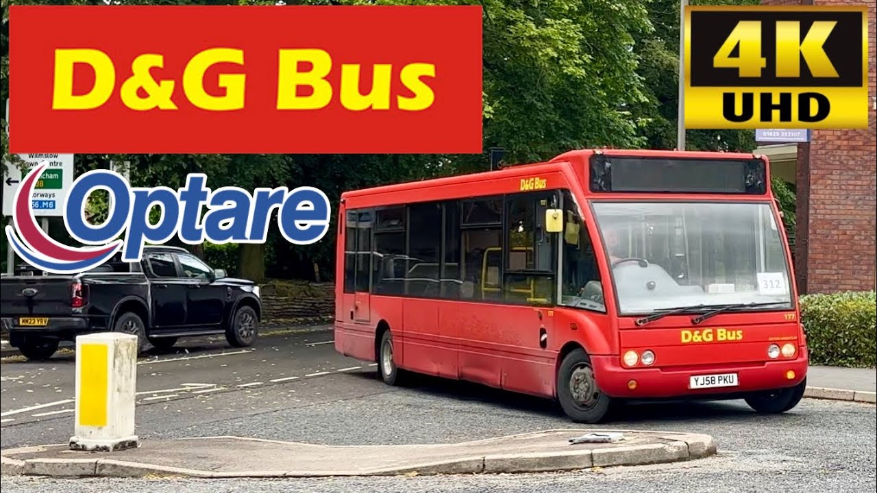 [D&G Bus: 312 Wilmslow Railway Station to Handforth Dean Shopping Centre] Optare Solo Minibus