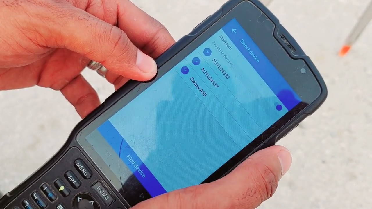 شرح بسيط جهاز Sino Gnss Gps رفع مساحى و توقيع مساحى اسهل شرح و اسرع طريقه جهاز ال جى بى اس