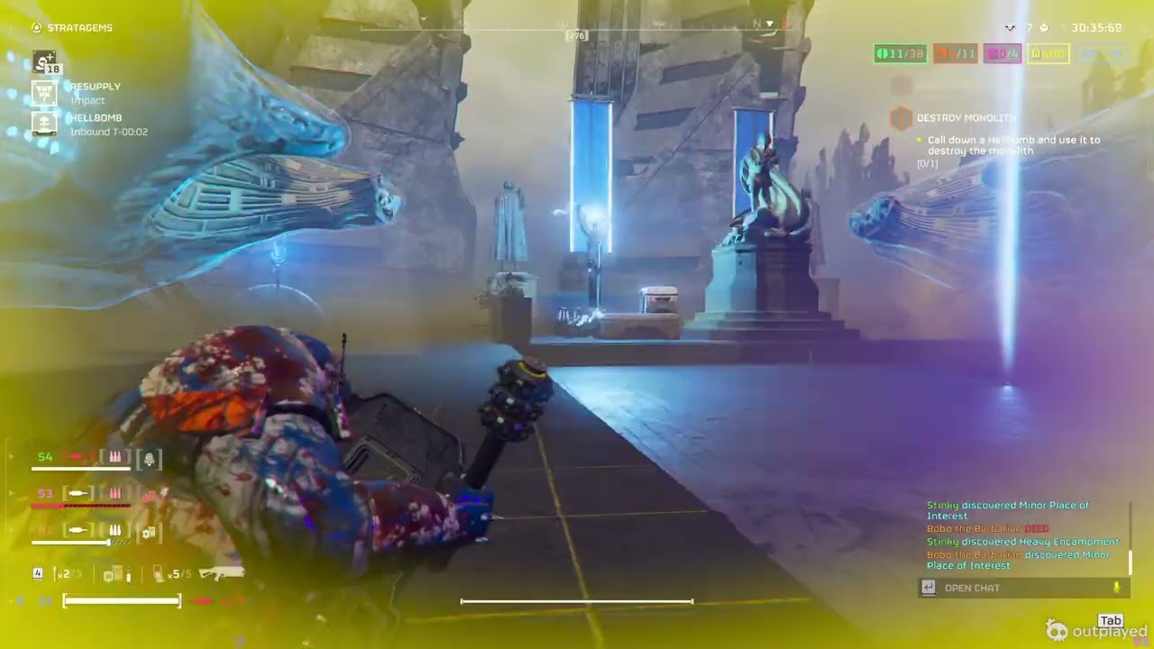 Helldivers 2 Modded Gameplay Illuminate Front Difficulty 7 SOS with Randoms.