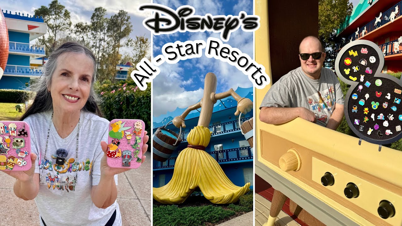 Disney PIN TRADING 2026 - All Star Resorts - Walt Disney World