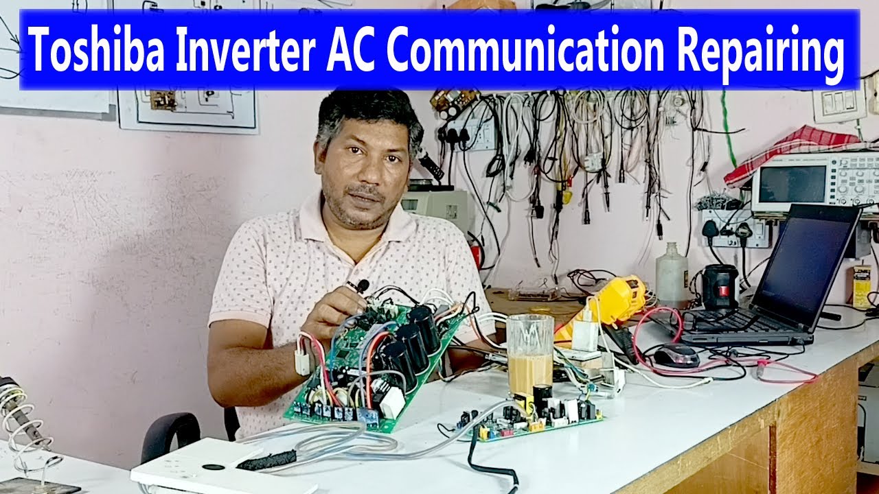 toshiba inverter ac  repairing communication circuit failure