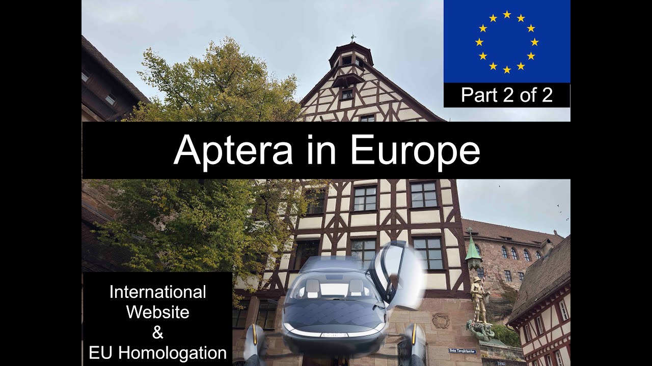 Aptera Motors website for European users and European homologation.