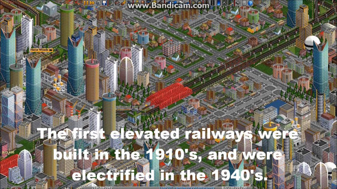 OpenTTD - Intercity Traffic (Green Line)