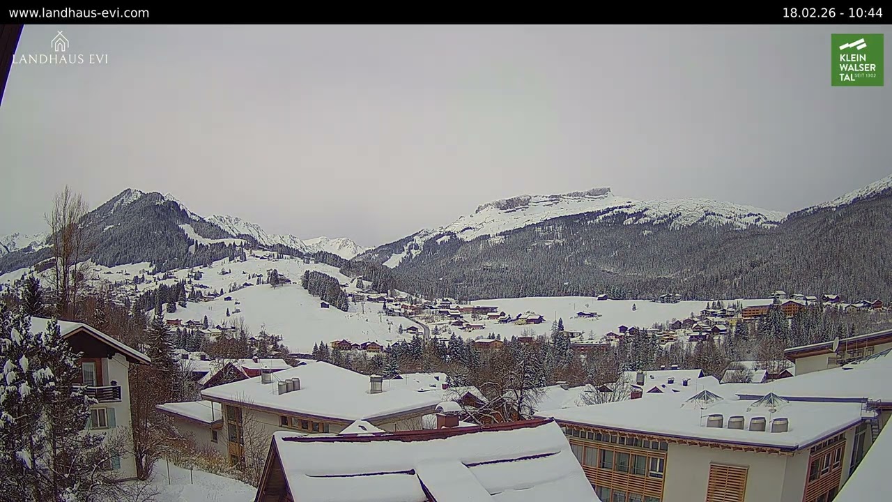 18.02.26 - Blick auf den Ifen - Landhaus Evi, Riezlern/Kleinwalsertal