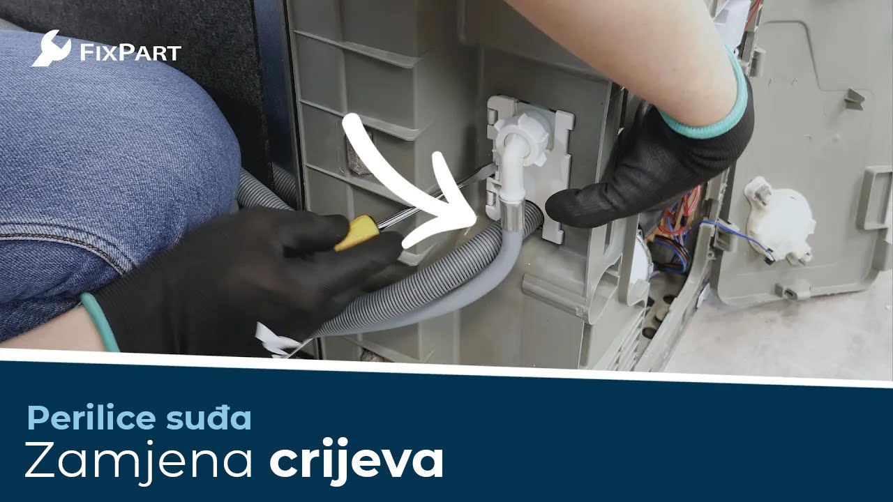 Kako zamijeniti crijevo perilice suđa? - FixPart