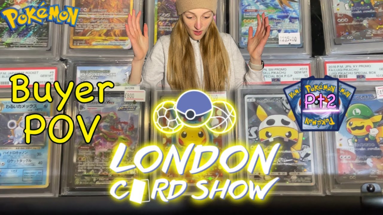INSANE Pokemon Card Hunting At London Card Show! (LCS Pt2)