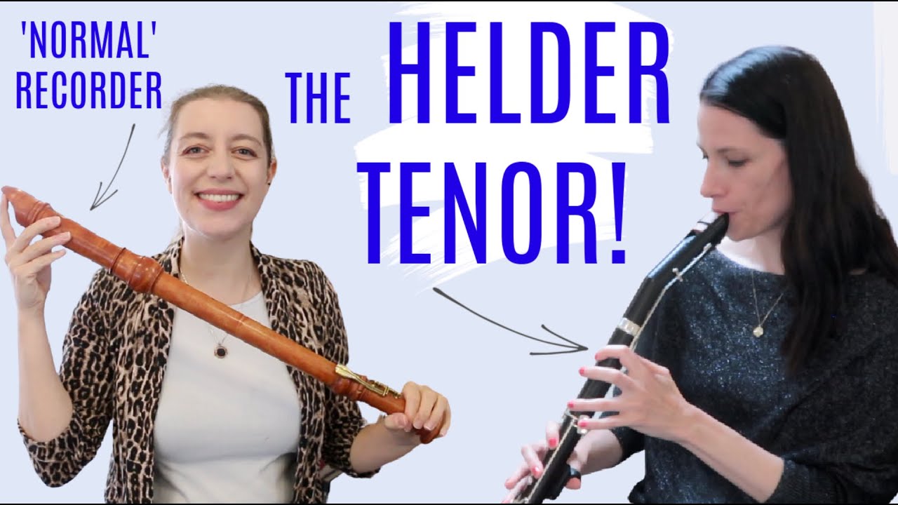 FINALLY: The Helder Evo tenor recorder! | Team Recorder: The Pro-Files with Susanne Fröhlich