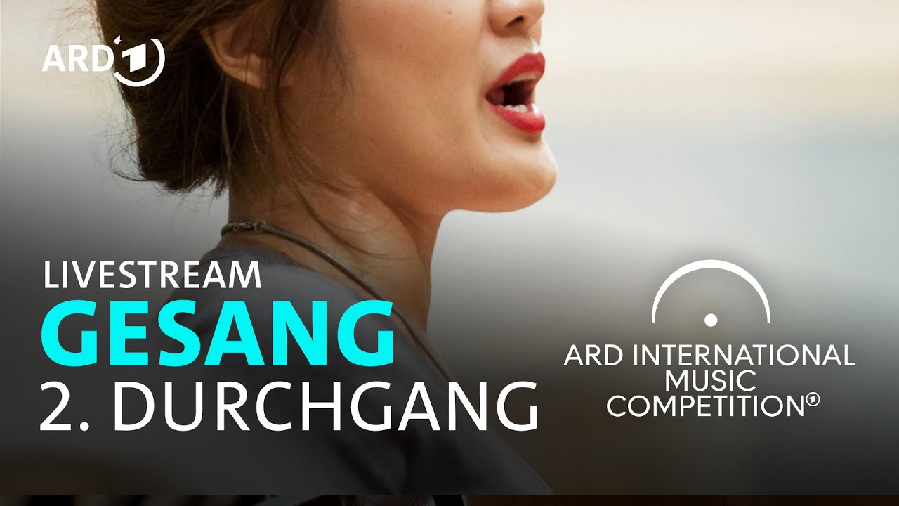 LIVE: 2. Durchgang Gesang 2. Tag | ARD-Musikwettbewerb