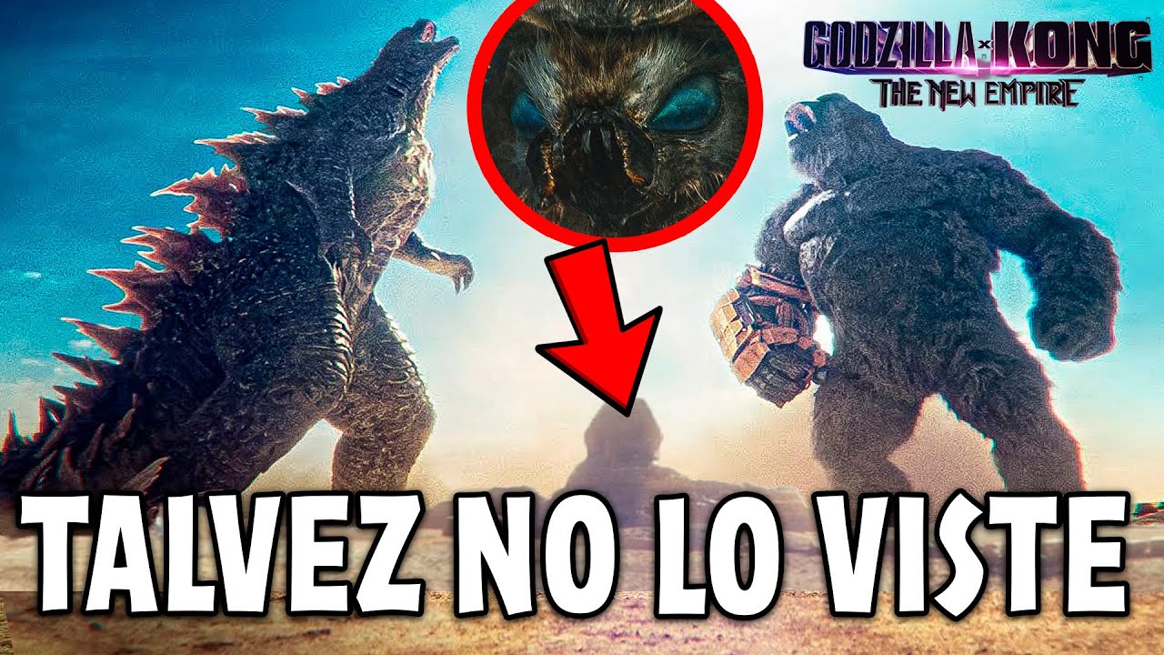 Lo que NO viste en el TRÁILER 2 de GODZILLA x KONG: The New Empire