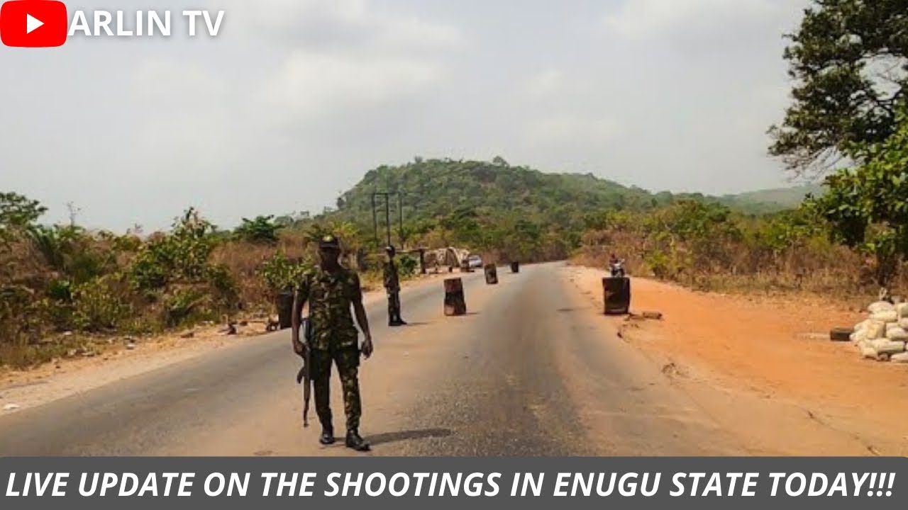Update on Sporadic Sh**ting in Enugu State Today by IPOB “Sit at Home” Enforcers #trending