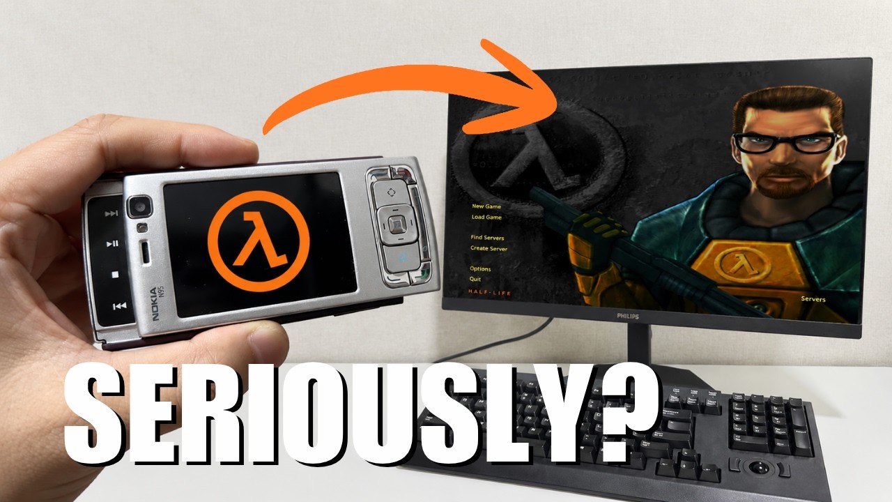 Я превратил Nokia в ПК для Half-Life. Возможно ли это вообще?