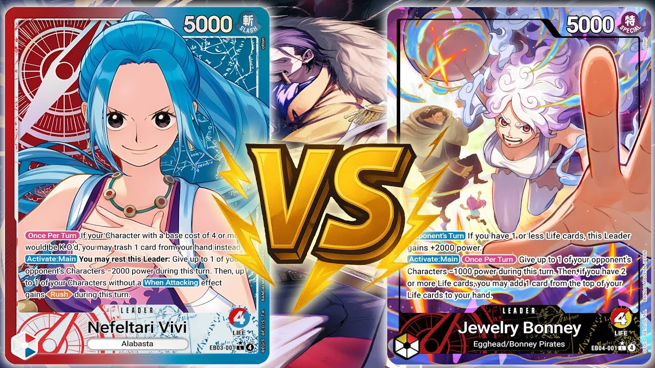 RU Vivi vs RY Bonney | OPTCG Sim Gameplay | EB03