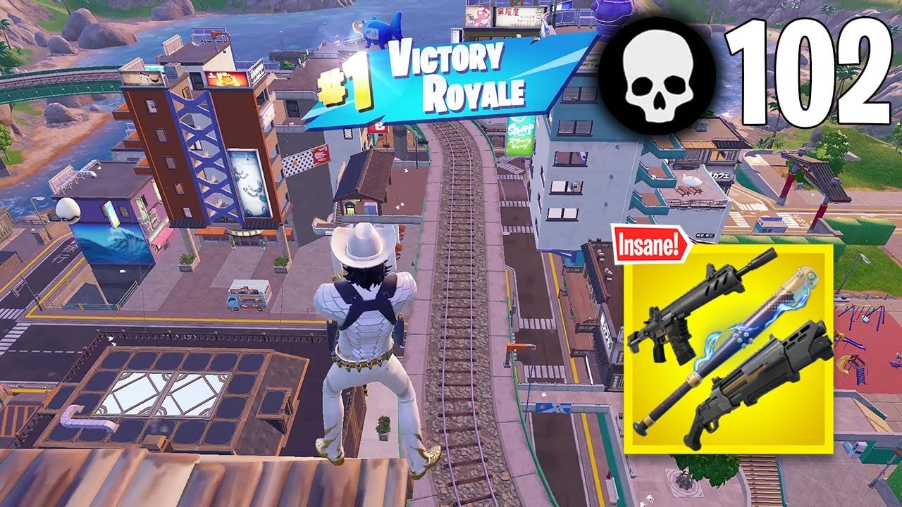 102 Elimination Solo vs Squads Wins Gameplay (Fortnite Chapter 6 Season 2 PS4 Controller)