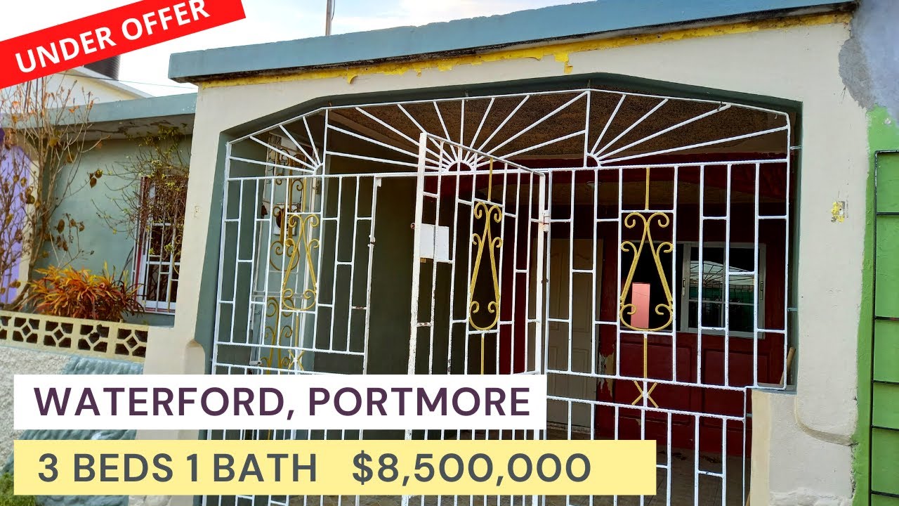 FOR SALE  - 3 BEDS WATERFORD PORTMORE ST CATHERINE