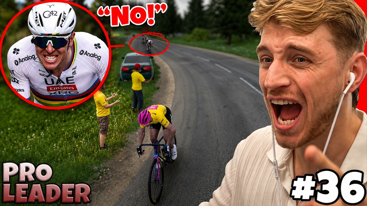 I Attack Pogacar In The Mountains!!! - Pro Leader #36 | Tour De France 2026 Game PS5