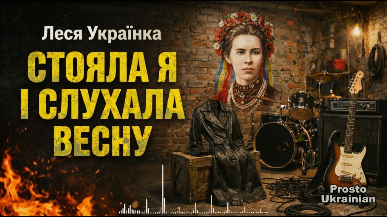 Стояла я і слухала весну - Леся Українка | Prosto Ukrainian