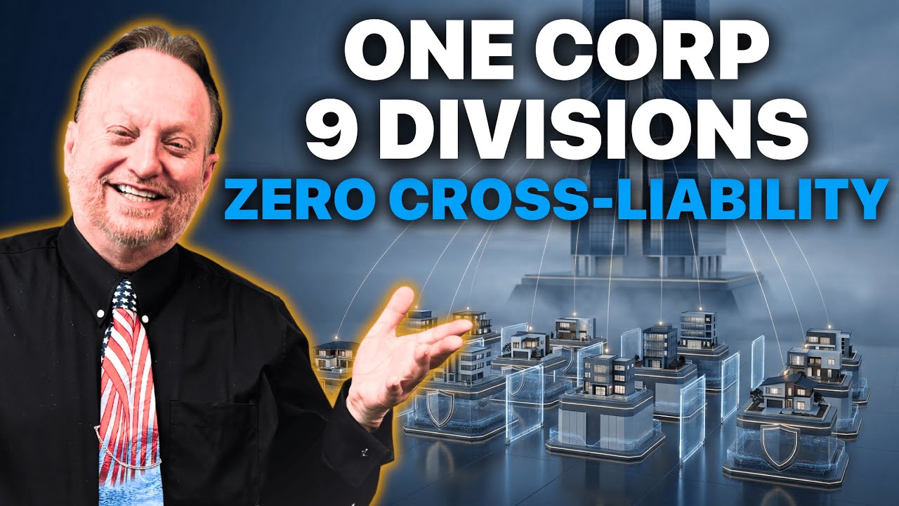 One Corporation, 9 Divisions: The Real Estate Structure That Prevents Cross-Liability
