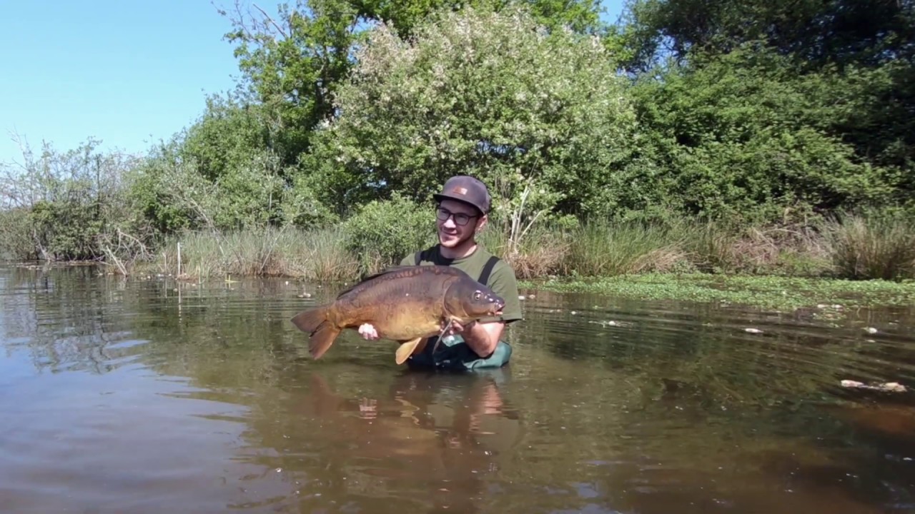 Karpervissen in Frankrijk op betaalwater Domaine de Bouxier met Jens Inslegers!