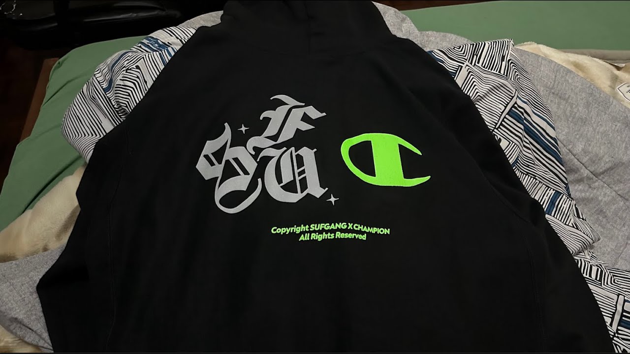 Unboxing Moletom Sufgang X Champion 3M Stars