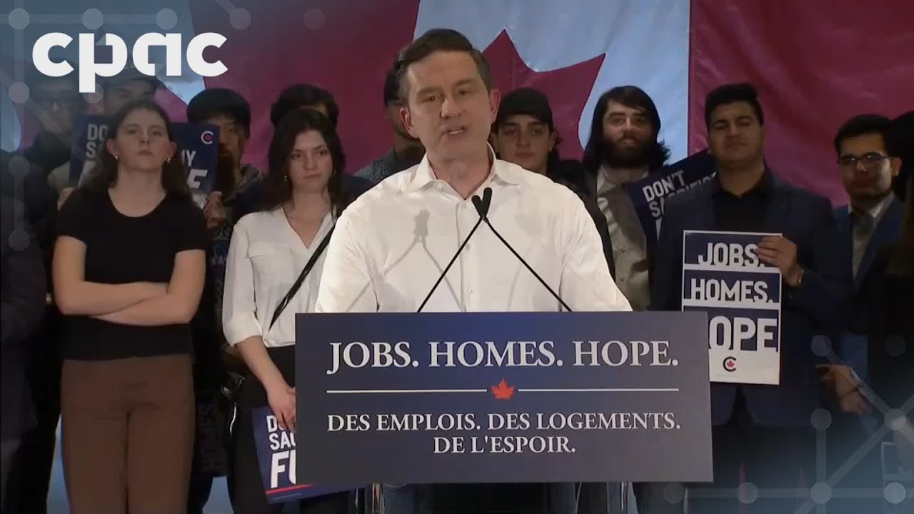 Conservative Leader Pierre Poilievre speaks at youth rally in Toronto &ndash; October 30, 2025