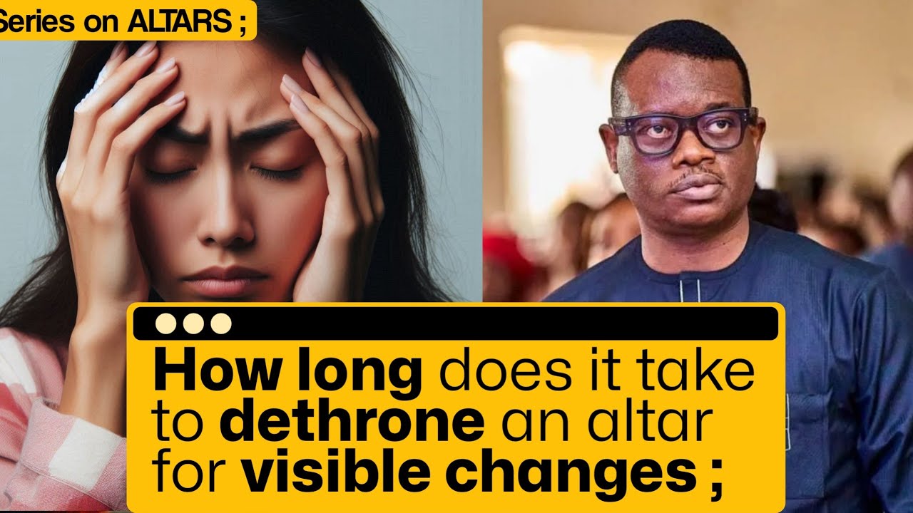 Prayer Charge To Dethrone Altars and Negative Speakings, Apostle Arome Osayi