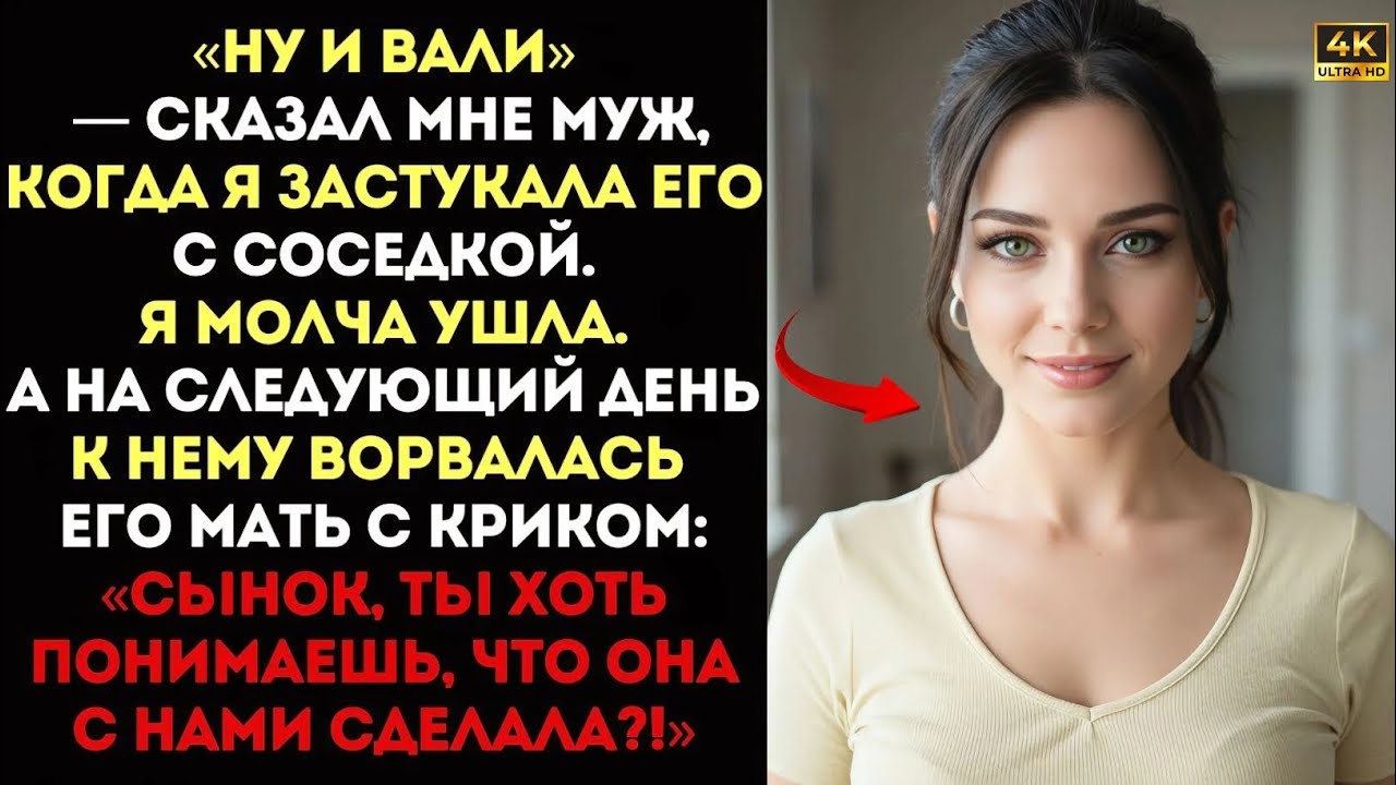 «Ну и вали!» — крикнул муж. Я ушла… А на следующий день его МАТЬ ворвалась с ИСТЕРИКОЙ