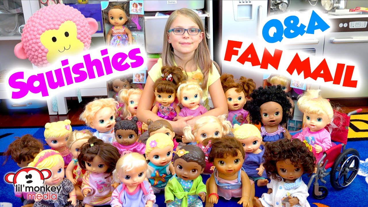 😋 Squishies, Fan Mail and Q&A! 🐵