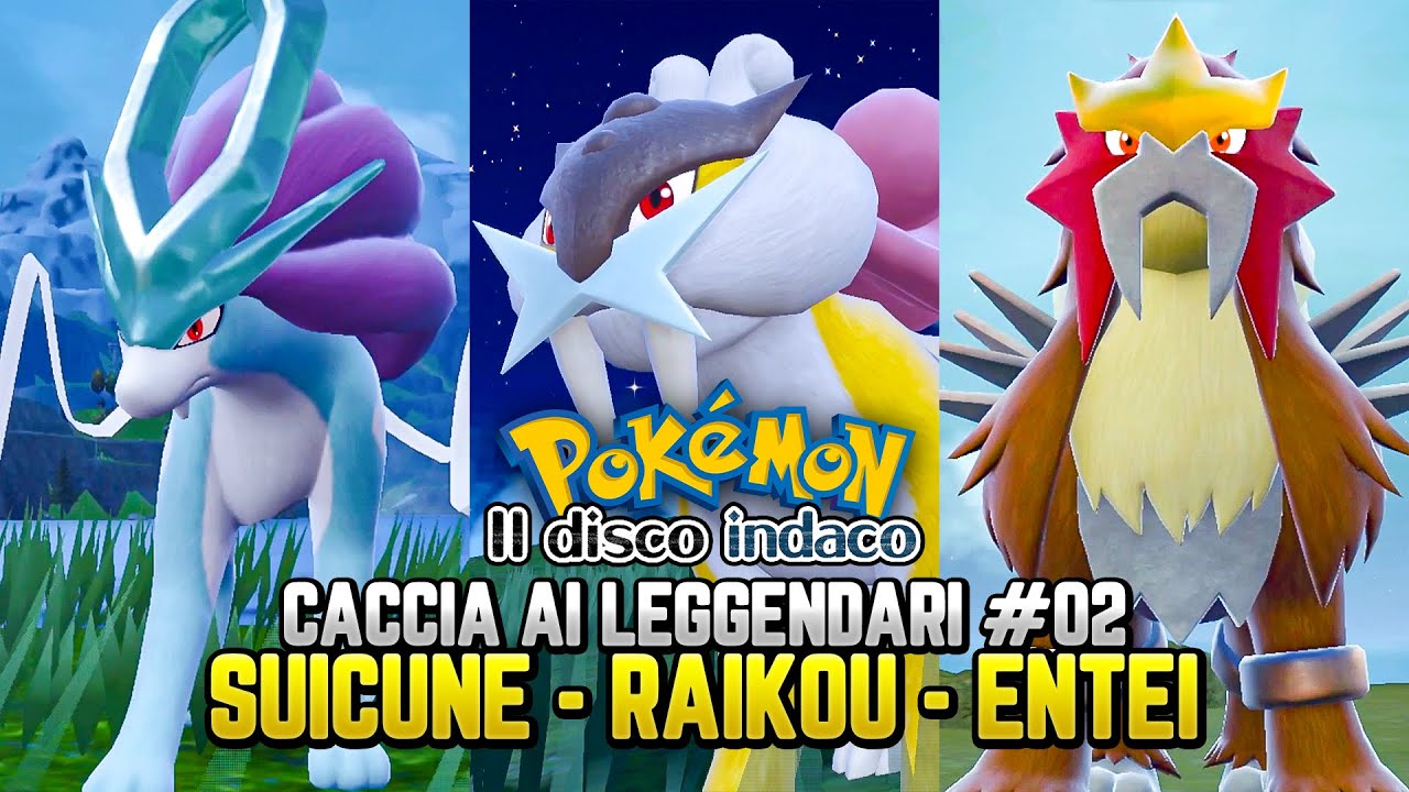 DOVE TROVARE SUICUNE, RAIKOU ED ENTEI - Caccia ai Pokemon leggendari del disco indaco #02