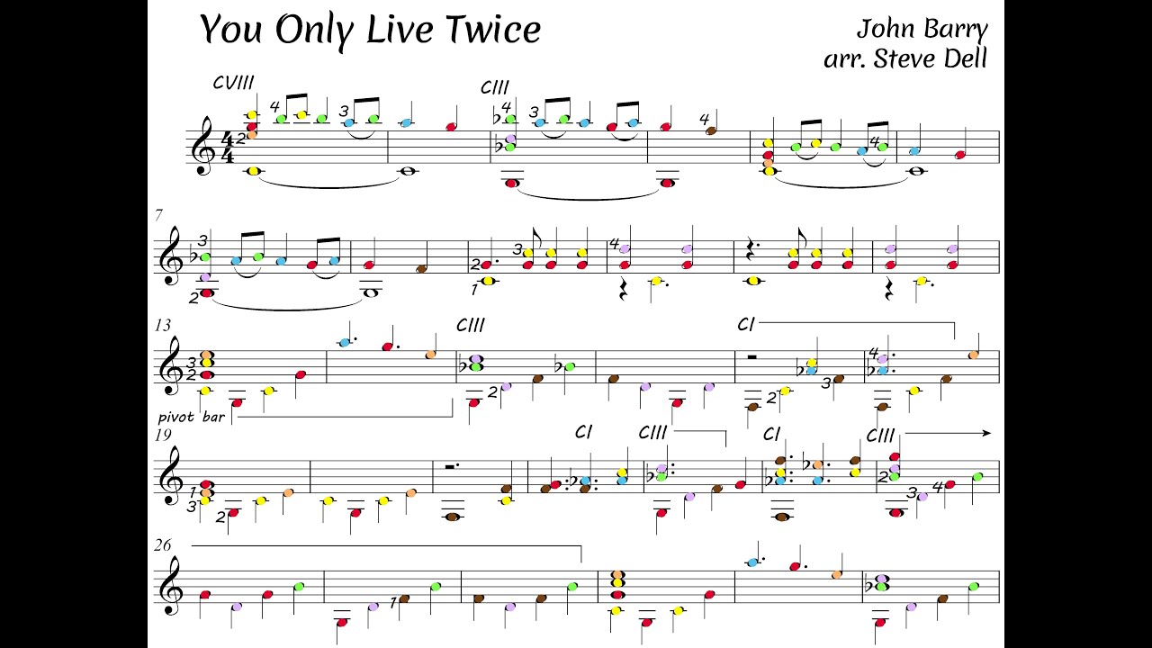 JOHN BARRY You Only Live Twice (guitar cover)